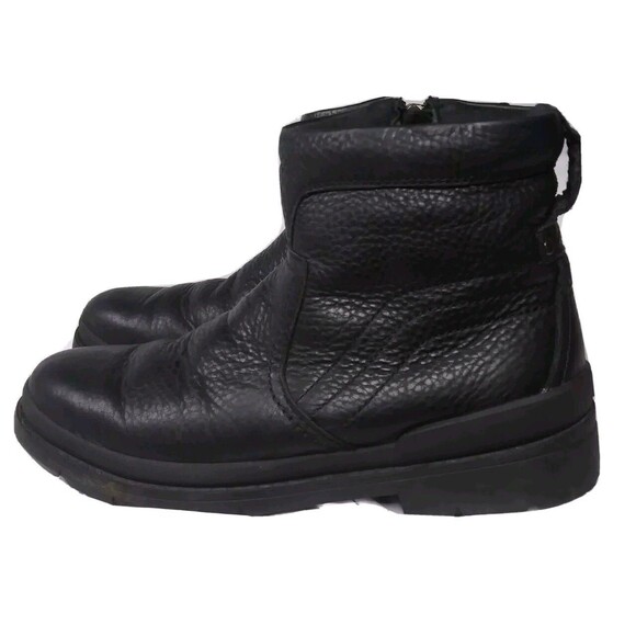 Clarks Kimball Zip Boots Men\'s Size 7 M Black Leather main image 5
